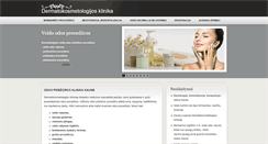 Desktop Screenshot of dklinika.lt